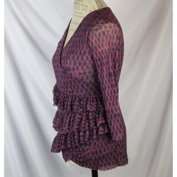 Anthropologie Sweet Pea By Stacy Frati Blouse - Picture 3 of 10